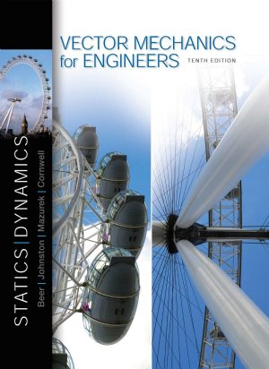 کتاب VECTOR MECHANICS FOR ENGINEERS : STATICS, 10TH EDITION