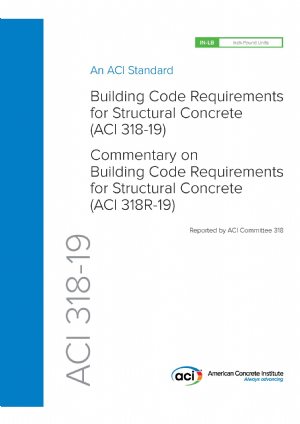 کتاب Commentary on Building Code Requirements for Structural Concrete (ACI 318R-19)