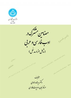 کتاب مضامین مشترک در ادب فارسی و عربی