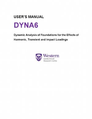 کتاب User’s Manual DYNA6