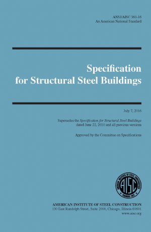 کتاب Specification for Structural Steel Buildings