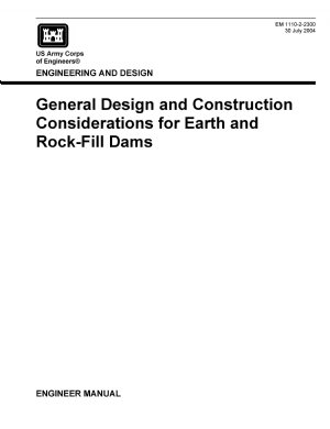 کتاب General Design and Construction Considerations for Earth and Rock-Fill Dams