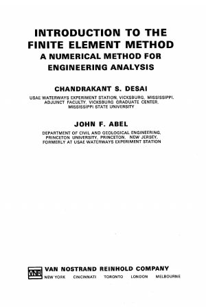 کتاب Introduction to the Finite Element Method