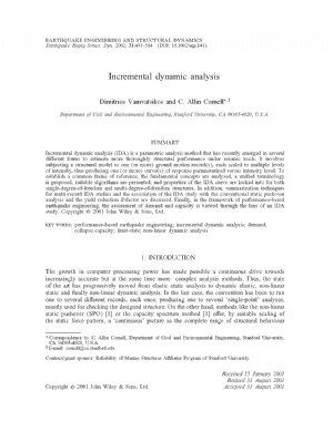 کتاب Incremental dynamic analysis