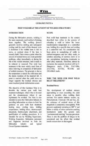 کتاب Post Weld Heat Treatment Of Welded Structures