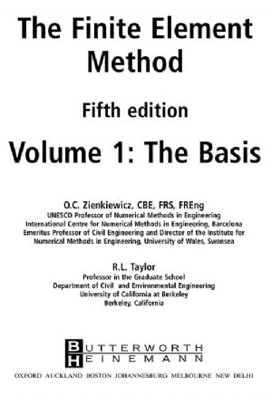 کتاب The Finite Element Method , Volume 1: The Basis