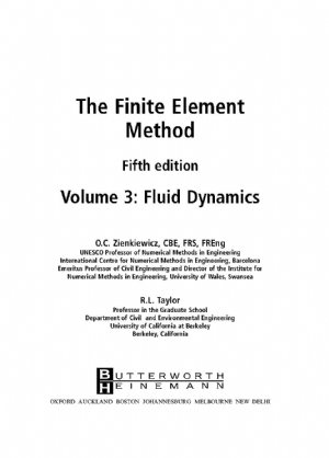 کتاب The Finite Element Method , Volume 3: Fluid Dybamics