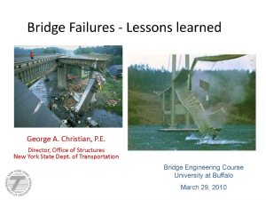 کتاب Bridge Failures - Lessons learned