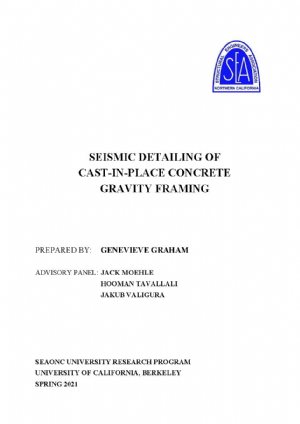 کتاب Seismic Detailing Of Cast-in-place Concrete Gravity Framing