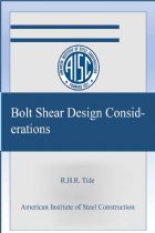 Bolt Shear Design Considerations - R.H.R Tide