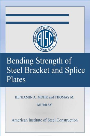کتاب Bending Strength of Steel Bracket and Splice Plates