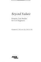 Beyond Failure - Norbert J. ، Delatte Jr
